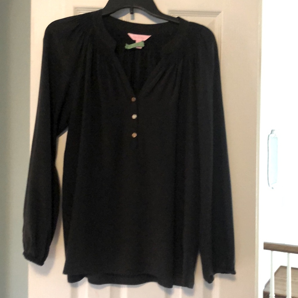 Lilly Pulitzer 100% silk blouse